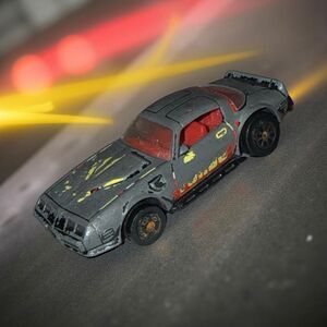 1980 Kenner Fast 111's BLACK Blazin' Bandit Pontiac Firebird Die Cast Car 1:64